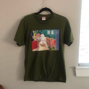 Supreme Bedroom Tee - Olive